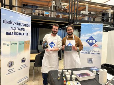 ODTÜ İle Ebru Sanatına Ultralight Yansımalar